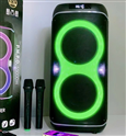 LOA BLUETOOTH KARAOKE S80 (BASS ĐÔI 8, 2 MICRO)