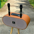 Loa Karaoke Xách Tay Nanomax X-18 Bass Đôi 16cm 350w
