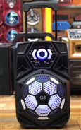 Loa kéo di động Q8 ( 10 inch , mic , 100w) bass 25